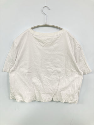 ZARA/ザラ/Tシャツ/カットソー/トップス/ホワイト/EUR L/USA L/MEX 30
