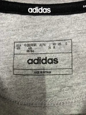 adidas/アディダス/Tシャツ/カットソー/トップス/グレー/2XL