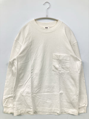 UNIQLO/ユニクロ/Tシャツ/カットソー/トップス/ホワイト/S