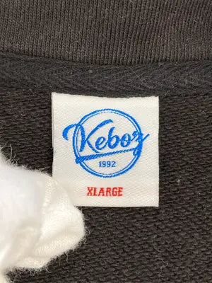 KEBOZ/ケボズ/スウェット/トップス/ブラック/XLARGE