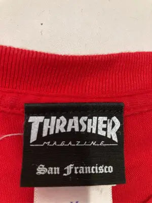 THRASHER/スラッシャー/Tシャツ/カットソー/トップス/レッド/M