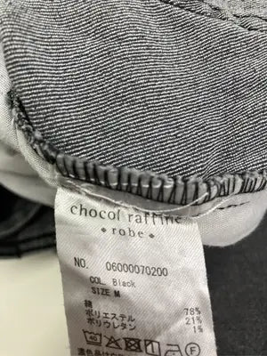 chocol raffine/ショコラフィネ/デニムパンツ/パンツ/ブラック/M