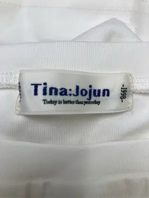 TINA:JOJUN/ティーナジョジュン/Tシャツ/カットソー/トップス/ホワイト/M