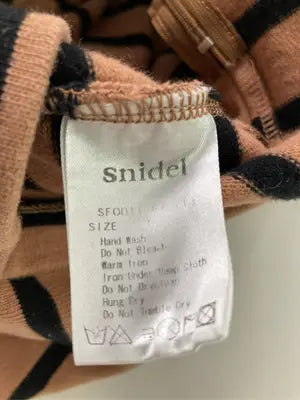 SNIDEL/スナイデル/ワンピース/ワンピース/ドレス/ブラウン