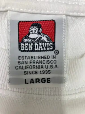 BEN DAVIS/ベンデイビス/Tシャツ/カットソー/トップス/ホワイト/L