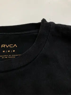RVCA/ルーカ/Tシャツ/カットソー/トップス/ブラック/M