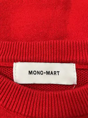 MONO-MART/モノマート/ニット/セーター/トップス/レッド/F