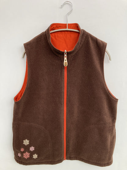 ベスト/トップス/ブラウン/M