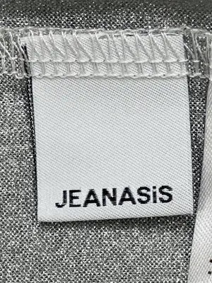 JEANASIS/ジーナシス/Tシャツ/カットソー/トップス/グレー/F