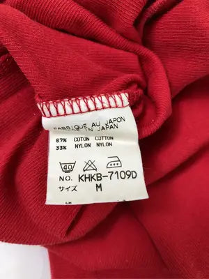 KEITA MARUYAMA/Tシャツ/カットソー/トップス/レッド/M