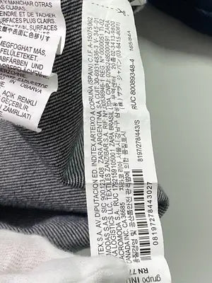 ZARA/ザラ/シャツワンピース/ワンピース/ドレス/ネイビー/USA S