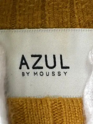 AZUL by MOUSSY/アズールバイマウジー/ニット/セーター/トップス/イエロー/M