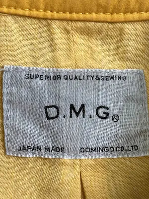 D.M.G/ステンカラーコート/ジャケット/アウター/イエロー/2
