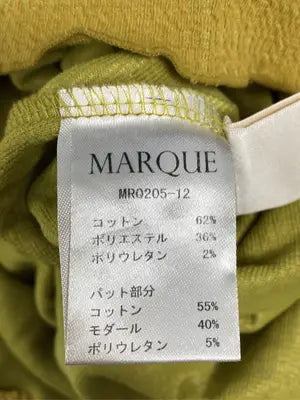 MARQUE/マルク/ワンピース/ワンピース/ドレス/イエロー