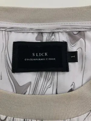 SLICK/スリック/Tシャツ/カットソー/トップス/ホワイト/1