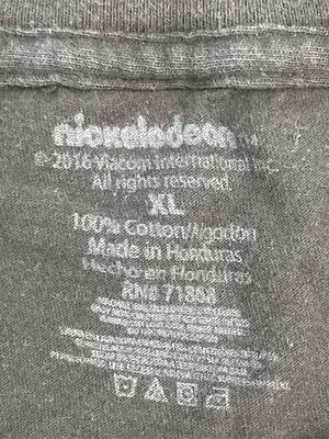 nickelodeon/ニコロデオン/Tシャツ/カットソー/トップス/ブラック/XL