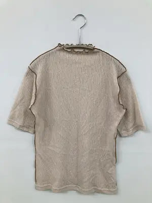 AZUL by MOUSSY/アズールバイマウジー/Tシャツ/カットソー/トップス/ベージュ/F
