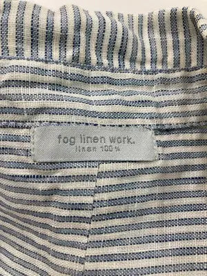 fog linen work./フォグリネンワーク/シャツ/ブラウス/トップス/ブルー