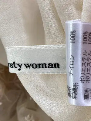 mysty woman/ミスティウーマン/シャツ/ブラウス/トップス/ベージュ/F