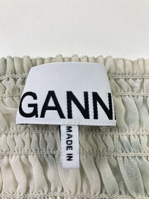 GANNI/ガニー/ワンピース/ワンピース/ドレス/ライトグリーン