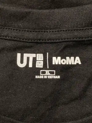 UNIQLO/ユニクロ/Tシャツ/カットソー/トップス/ブラック/XL