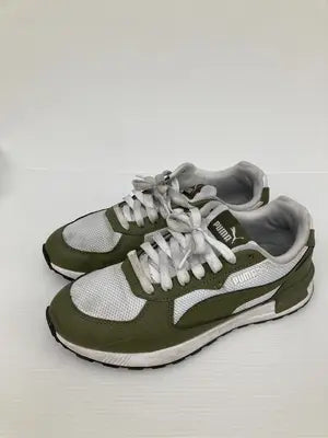 PUMA/プーマ/スニーカー/シューズ/カーキ/25.5cm
