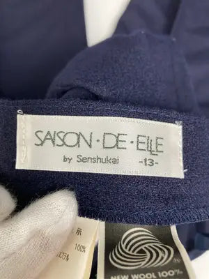 SAISON・DE・ELLE/スラックス/パンツ/ネイビー/-13-