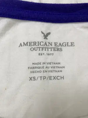 AMERICAN EAGLE/アメリカンイーグル/Tシャツ/カットソー/トップス/ホワイト/XS