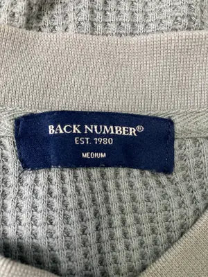BACK NUMBER/バックナンバー/Tシャツ/カットソー/トップス/グレー/MEDIUM