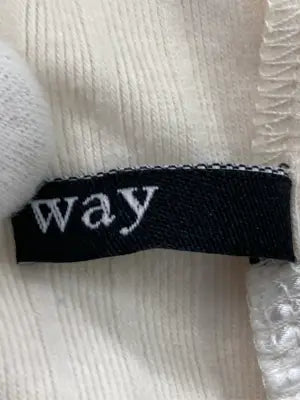 One Way/ワンウェイ/Tシャツ/カットソー/トップス/アイボリー/F