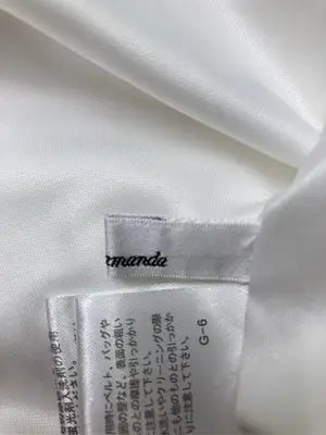 Allamanda/アラマンダ/シャツワンピース/ワンピース/ドレス/ホワイト/38