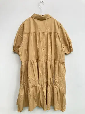 ZARA/ザラ/シャツワンピース/ワンピース/ドレス/ブラウン/EUR S