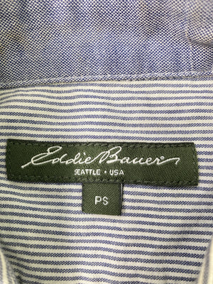 Eddie Bauer/エディーバウアー/シャツワンピース/ワンピース/ドレス/ネイビー/PS