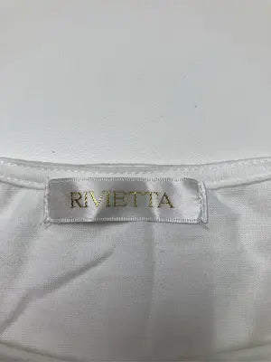 RIVIETTA/Tシャツ/カットソー/トップス/ホワイト/4L
