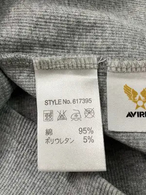 AVIREX/アヴィレックス/Tシャツ/カットソー/トップス/グレー/M