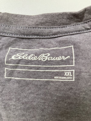 Eddie Bauer/エディーバウアー/Tシャツ/カットソー/トップス/グレー/XXL
