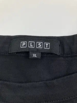 PLST/プラステ/Tシャツ/カットソー/トップス/ブラック/XL