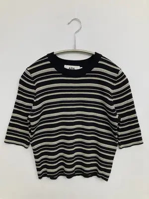 AZUL by MOUSSY/アズールバイマウジー/ニット/セーター/トップス/ブラック/S