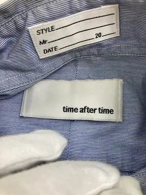time after time/シャツ/ブラウス/トップス/ブルー/1