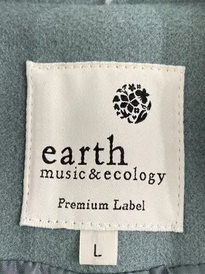 earth music&ecology/アースミュージックアンドエコロジー/チェスターコート/ジャケット/アウター/グリーン/L