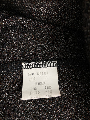 ETIENNE/シャツ/ブラウス/トップス/ブラック/L