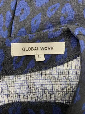 GLOBAL WORK/グローバルワーク/ワンピース/ワンピース/ドレス/ブルー/L