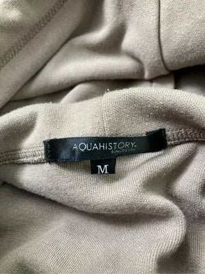 AQUAHISTORY/パーカー/トップス/ベージュ/M