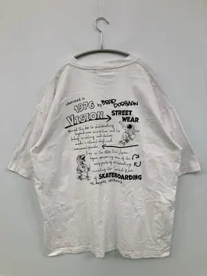VISION STREET WEAR/ヴィジョンストリートウェア/Tシャツ/カットソー/トップス/ホワイト/L