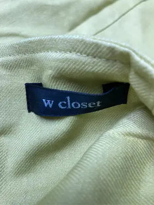 w closet/ダブルクローゼット/ロングスカート/スカート/イエロー/F