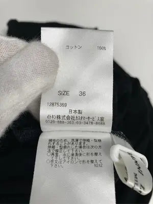GIANNI LO GIUDICE/Tシャツ/カットソー/トップス/ブラック/36