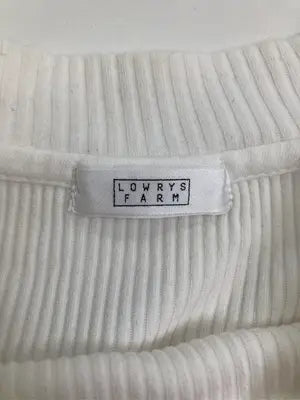 LOWRYS FARM/ローリーズファーム/Tシャツ/カットソー/トップス/ホワイト/M