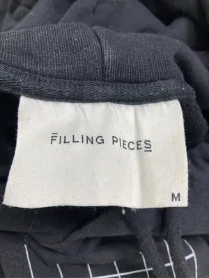 filling pieces/パーカー/トップス/ブラック/M