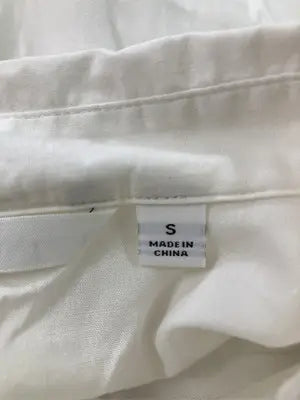 UNIQLO/ユニクロ/シャツワンピース/ワンピース/ドレス/ホワイト/S