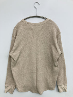 UNIQLO/ユニクロ/Tシャツ/カットソー/トップス/ベージュ/M